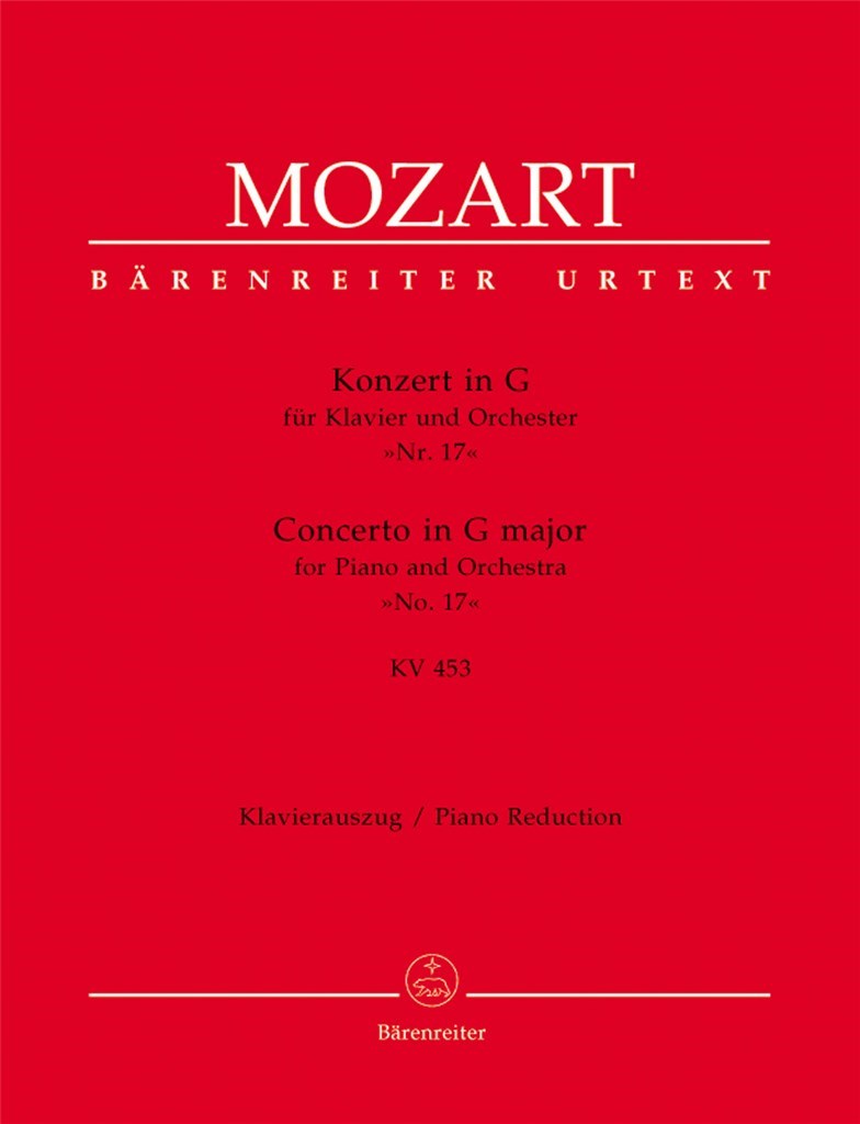 Concerto K 453 Sol